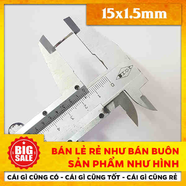 Viên Nam Châm Tròn Vĩnh Cửu 15X1.5mm (12)