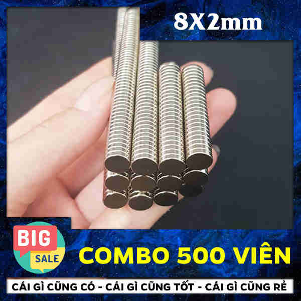Nam Châm Trò 8X2mm (40)